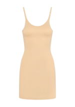 Invisible Singlet Dress Beige