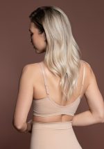Seamless Bra Beige Back