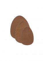 breast lift pads dark brown 3 sizes