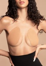 Bye Bra - Breast Lift Pads Light Brown and Satin Nipple Covers