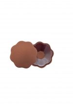 fabric nipple covers brown product