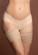 thigh bands lace beige