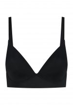 Bra Top Wire Free Black Product Front