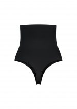 invisible high waist thong black back product