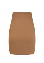 invisible skirt light brown back