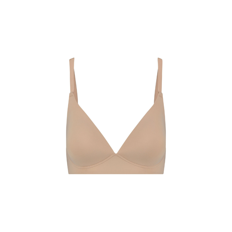 Bye Bra Wireless Bra Top, Wire-Free Bra Top, High Control, Comfortable,  Smooth, Lightweight, Good Breast Support, Shapewear for Women, 2 Colors,  S-XXL Beige : : Fashion