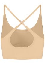 Bye Bra - BH-Top V-Ausschnitt - Beige
