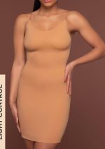 Bye Bra - Shapewear - Invisible Singlet Dress - Light Brown