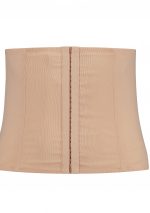 Powermesh waist trainer Beige Front