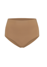 Invisible Mid Waist Brief Light Brown