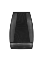 Powermesh High Waist Skirt Black