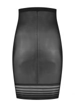 Powermesh High Waist Skirt Black