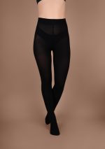 Comfort Velvet Touch 150 Den Black Front
