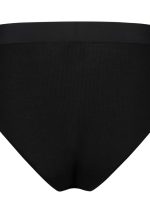 Natural Rib Hiphugger Black Back