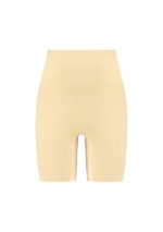 Padded shorts beige