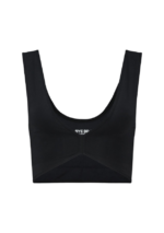 Soft Touch Seamless Reversible Bra Top Black