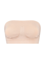 Soft Touch Seamless Tube Top Beige
