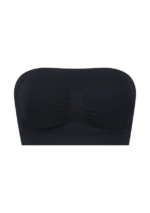 Soft Touch Seamless Tube Top Black