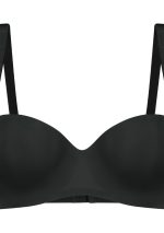 Strapless Bra Black Front