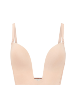 Ultra Plunge Bra Beige