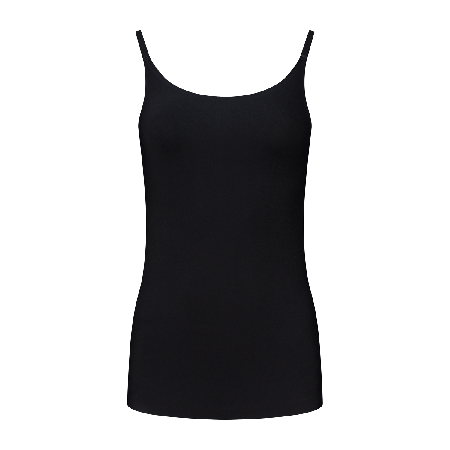 Uni Stretch Singlet Black | Bye Bra